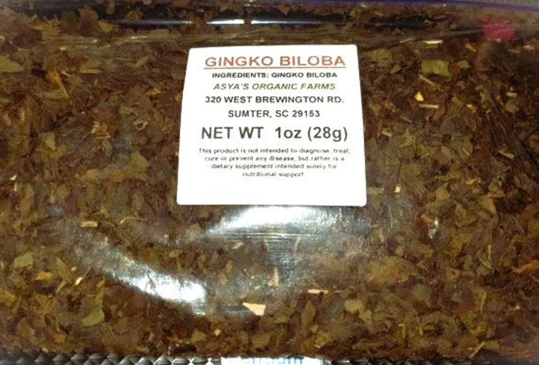 Organic Ginkgo Biloba Tea Etsy