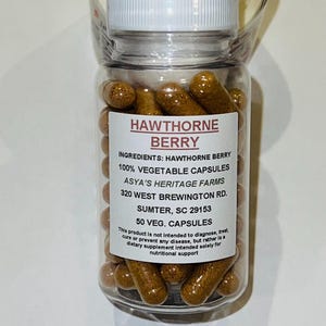 Hawthorn Berry 50 500mg Veg.Caps Bild 2