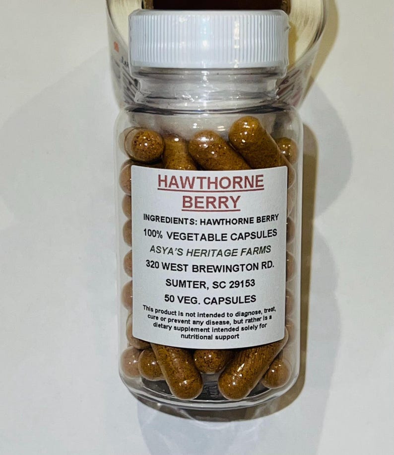 Hawthorn Berry 50 500mg Veg.Caps Bild 2