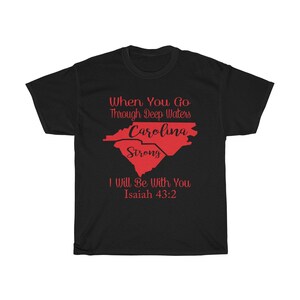 Carolina Strong With Red TShirt