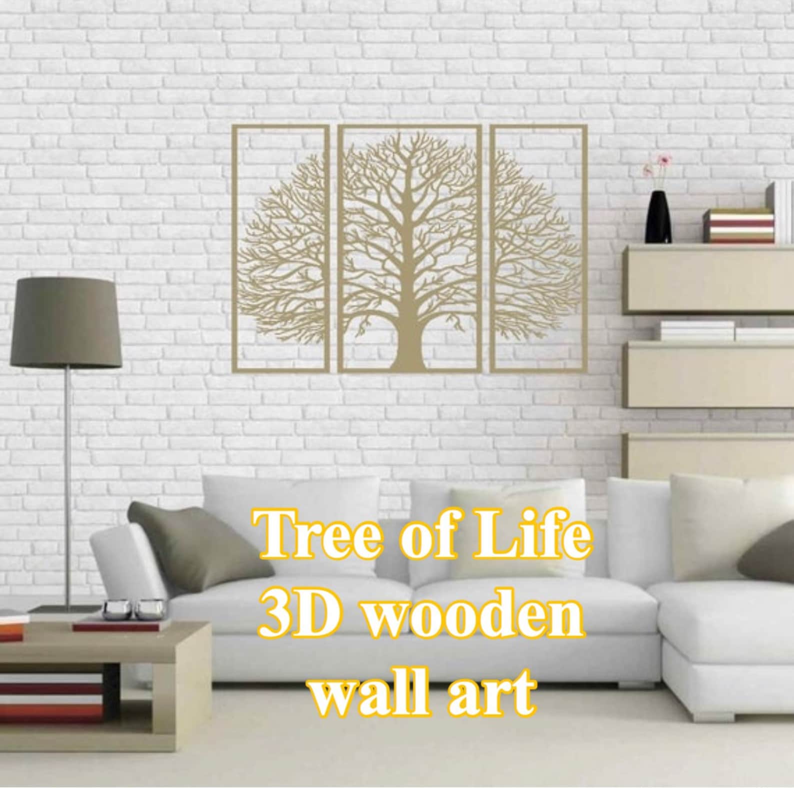 Large Tree of Life 3D Wall Art Wooden Art Decor Picture Etsy UK