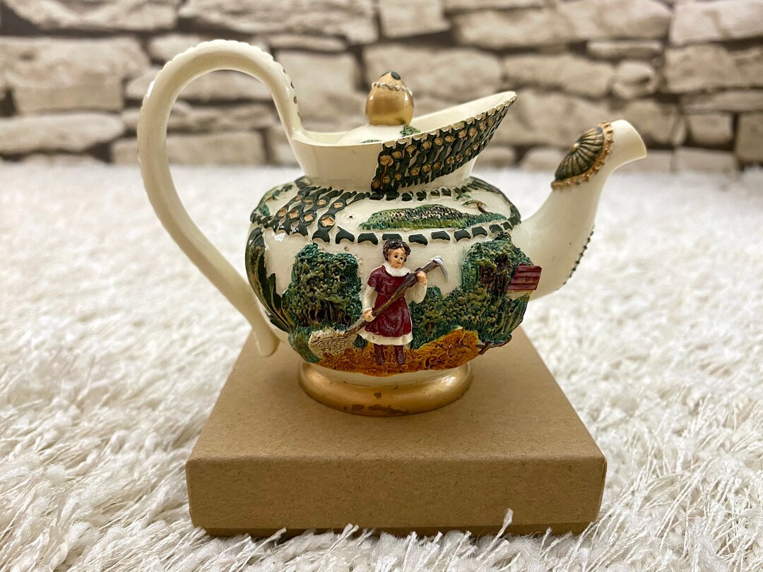 Nini Mayfair Edition Teapot Vintage Old Antique Kitchen Ceramic Etsy