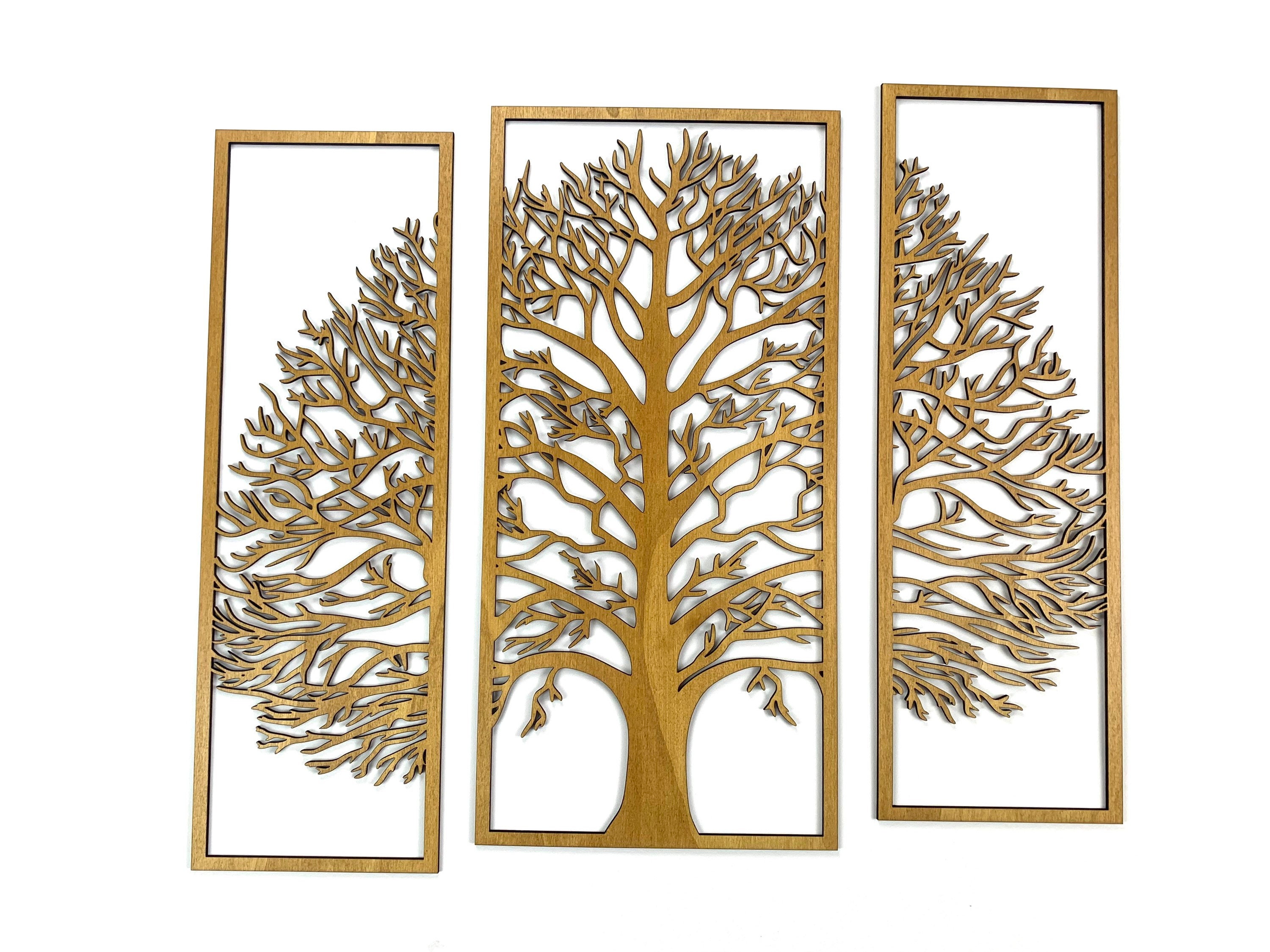 Large Tree of Life 3D Wall Art Wooden Art Decor Picture Etsy UK