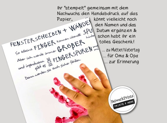 Geschwister Unsere Hande Fur Dich Dina3 Etsy