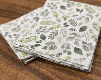 Custom Made Flannel Baby Burp Cloth -Baby Burp Cloth - Baby Shower Gift