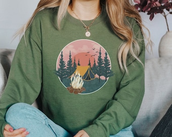 Camping Sweatshirt