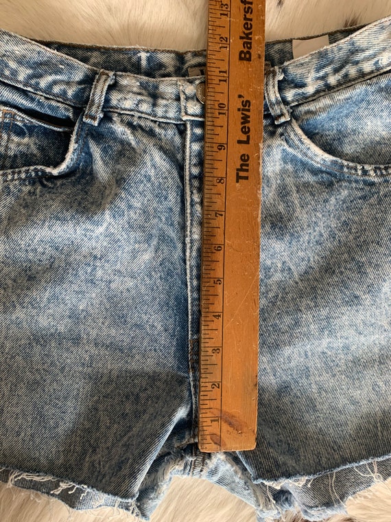 Vintage jordache high waist cutoff Jean shorts - image 7