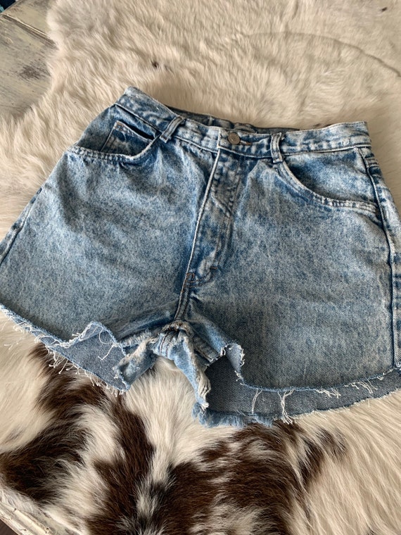 Vintage jordache high waist cutoff Jean shorts - image 2