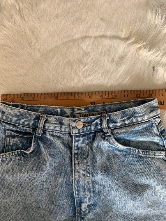 Vintage jordache high waist cutoff Jean shorts - image 4