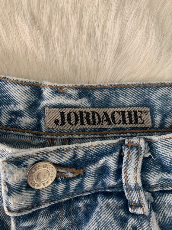 Vintage jordache high waist cutoff Jean shorts - image 10