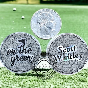 Personalized Golf Ball Marker