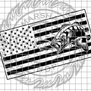 Fishing Flag dxf/svg