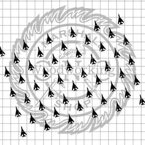 B1 Bomber Union svg/dxf