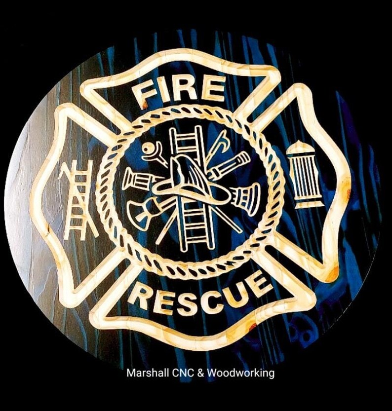 Fire Rescue Logo Dxf/svg/png - Etsy