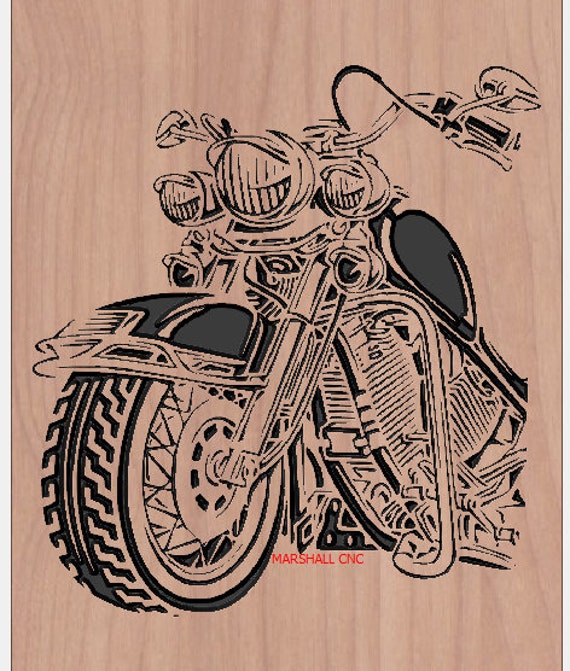 Motorcycle Front Svg/dxf/crv - Etsy