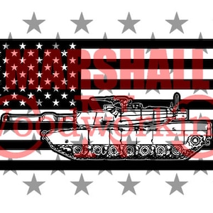 US Flag - Abrams dxf/svg
