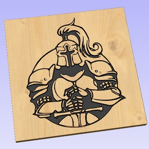Knight dxf/svg