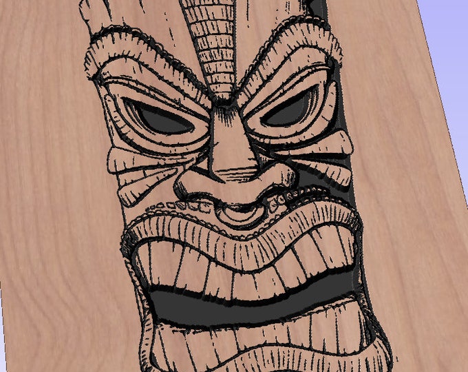 Tiki Dxf/svg - Etsy