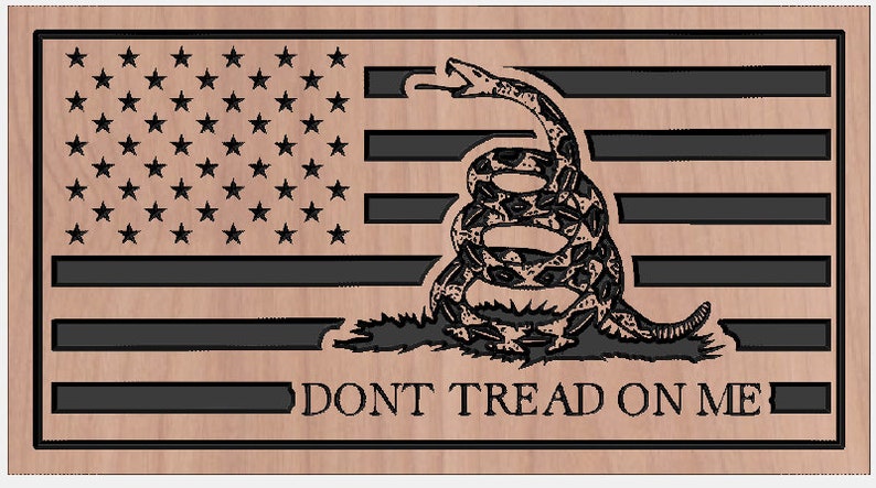 dont tread on me flag t shirt