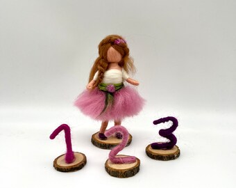 Birthday figure with numbers