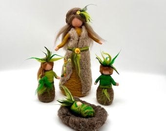 Mother Earth and her root children