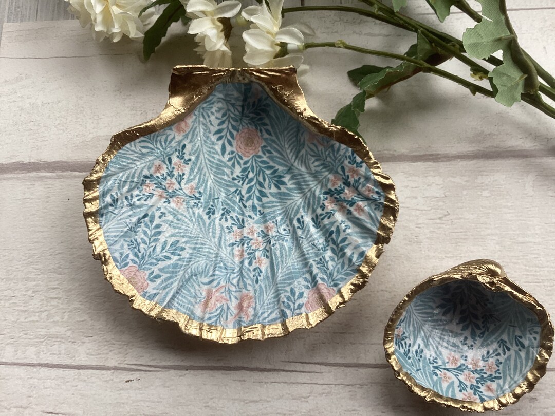 Mantequera De Porcelana Bone China Con Diseño Larkspur De William Morris - Apto Para Lavavajillas Y Microondas