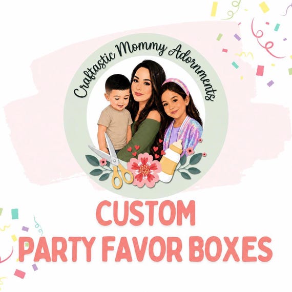 Custom Party Favor Boxes