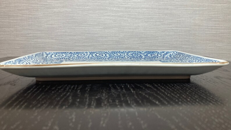 Arabesque Japanese Rectangular Serving Side Dish | Vintage Ceramic ...