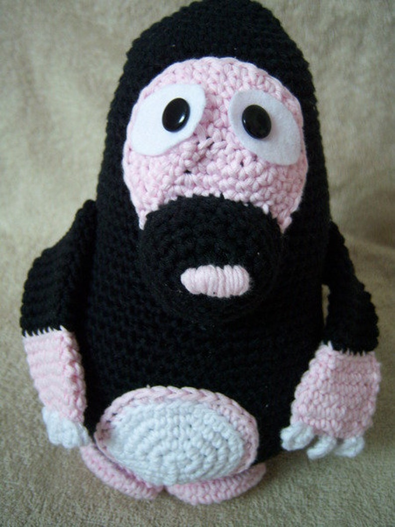 Amigurumi Maulwurf Bild 2