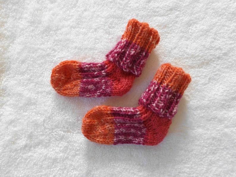 Babysocken / Erstlingssocken, Gr. S Bild 1