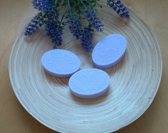 Handmade soap, lavender, oval