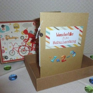 Geschenkbox "boy" - zur Einschulung eines Jungen