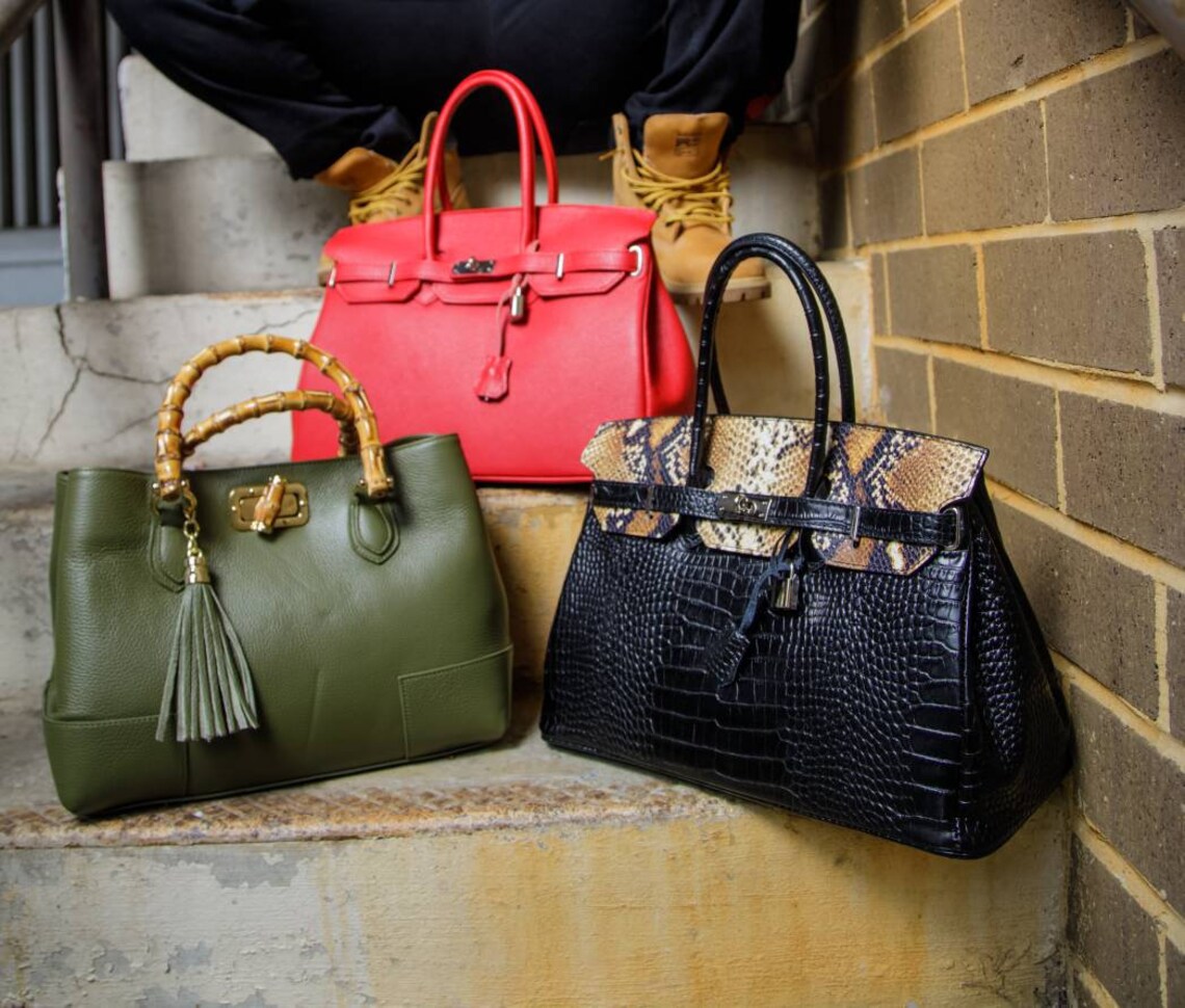 The Washington DC Luxury Designer Leather Handbag by Paul Etsy