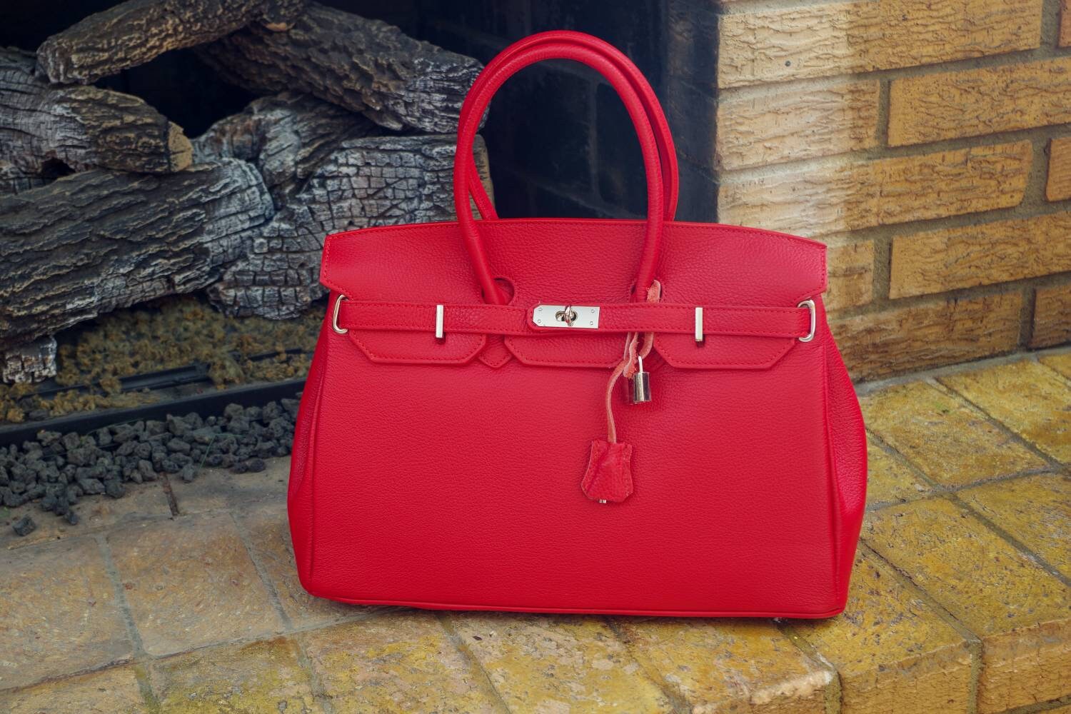 The Washington DC Luxury Designer Leather Handbag by Paul | Etsy