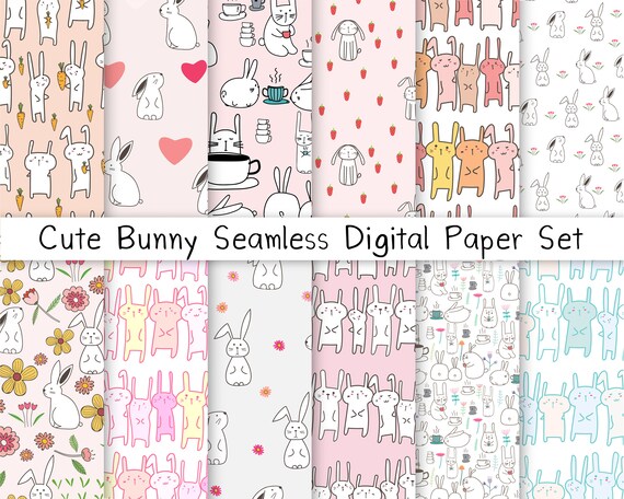 Digital Paper Cute Zipper instant download scrapbooking