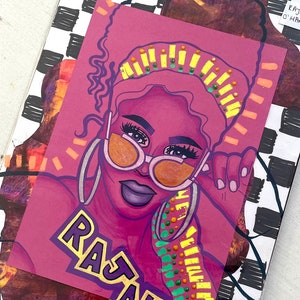 Rajah O Hara &#39;All Stars 6&#39; Artwork, Original Drag Race Artwork, Drag Queen Art Print