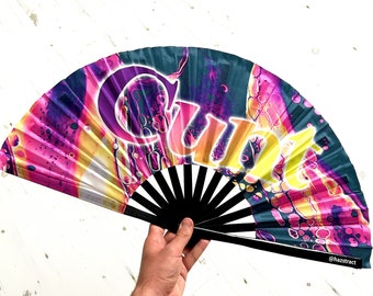 C*nt Large Fan - Bamboo Festival Pride Clack Fan Swear Word