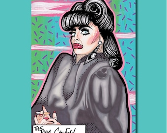Alyssa Edwards 'Snatch Game' - Drag Race All Stars 2 Art Print Postcard