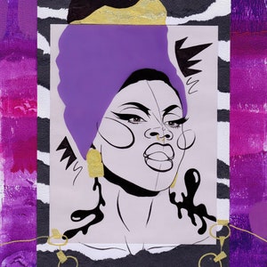 Luxx Noir London ‘Visage’ - Drag Race Art Print Postcard
