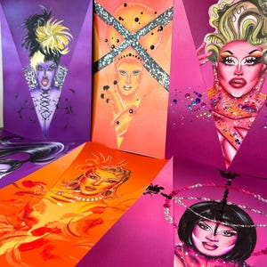 Drag Race All Stars 10 Original Artworks