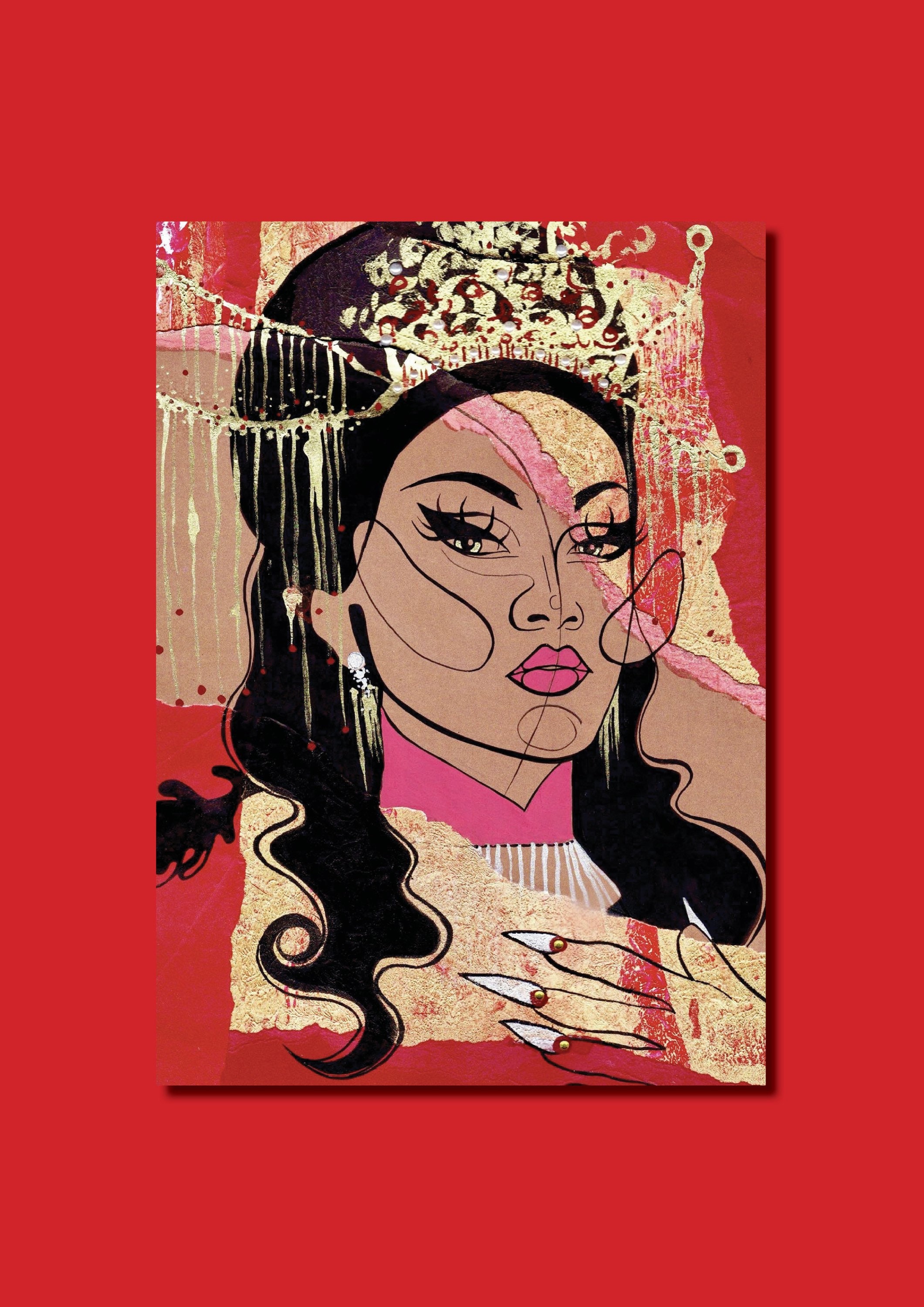 River Medway ex-penny Drag Race Mixed Media Queer LGBT Art - Etsy Israel river-medway-ex-penny-drag-race-mixed-media-queer-lgbt-art-etsy-israel