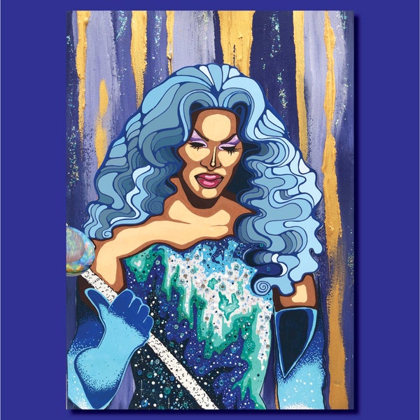 Shea Coulee ‘Finale’ - Drag Race Art Print Postcard