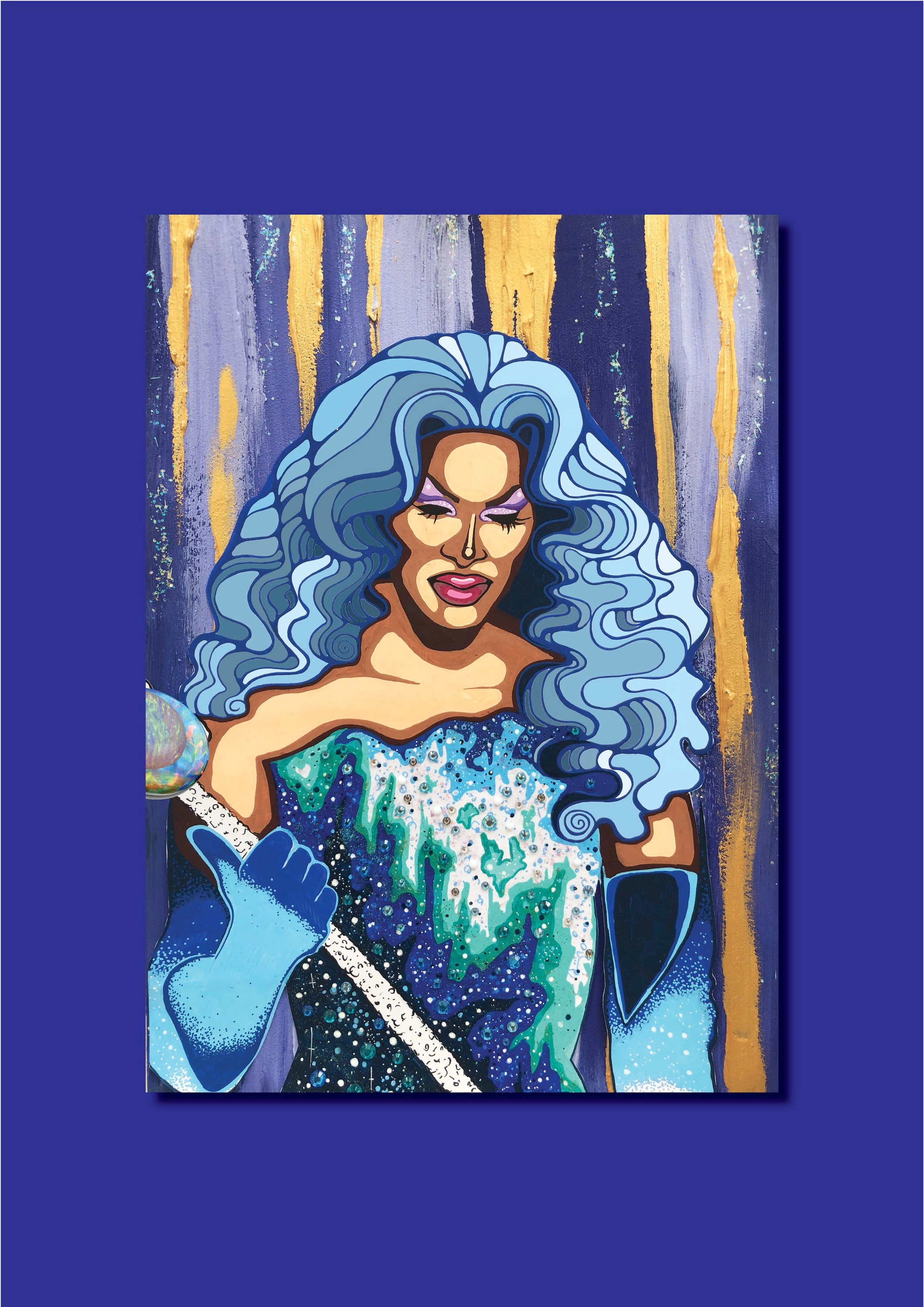 Shea Coulee ‘Finale’ - Drag Race Art Print Postcard