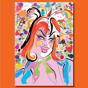 Crystal Methyd ‘Premiere’ - Drag Race Art Print Postcard