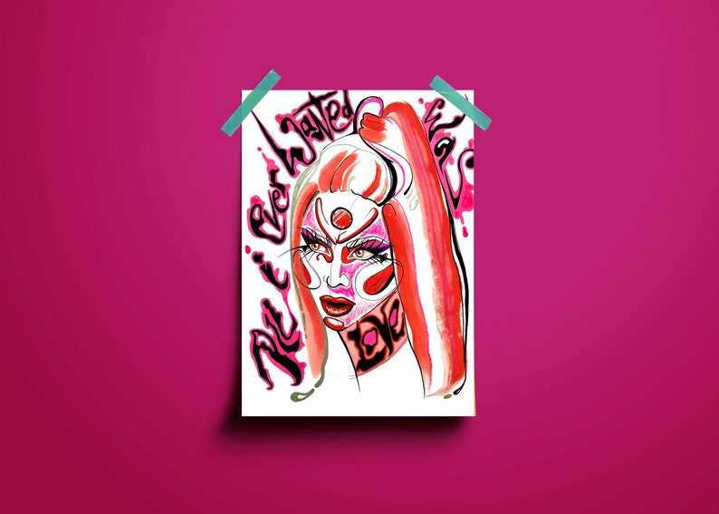 Lady Gaga Chromatica Stupid Love A3 Poster!