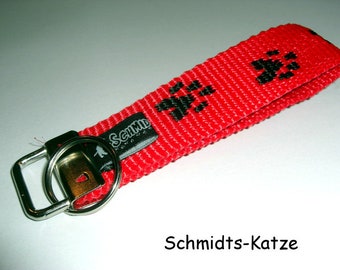 Keyband "Paw" black