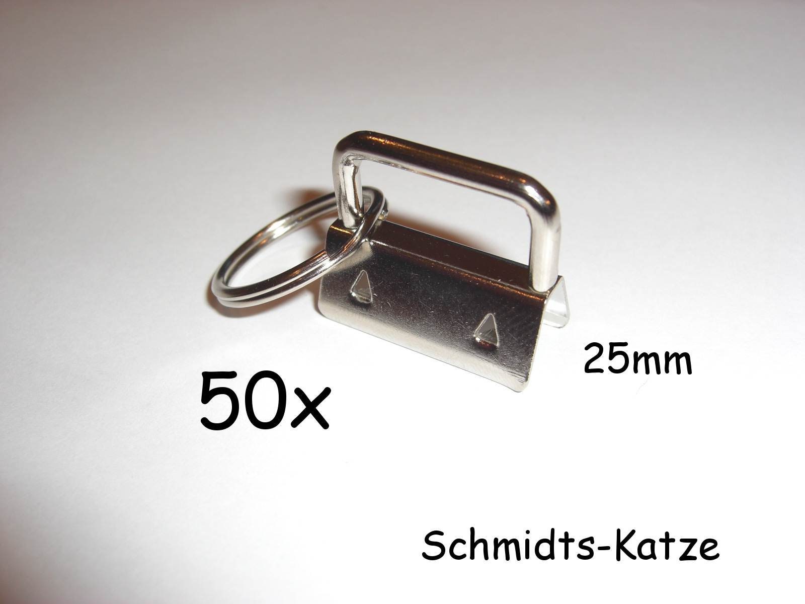 30 Stück Metall Schlüsselanhänger Rohlinge - Gravierbare Edelstahl Blankos | DIY Bastelset