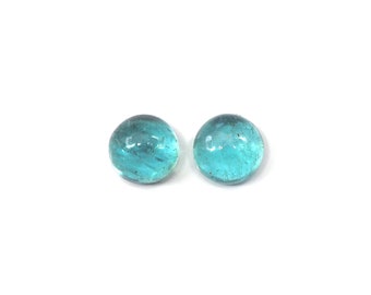 Cabs Esmeralda Ronda 5.7 mm - 5.8 mm Par a juego Aproximadamente 1.88 Quilates (GTG-EM-38)