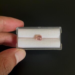 Tourmaline Rectangle Shape  6.5 x 5.0 x 4.5mm   Approximately 1.25 Carat (GTG-TOU-96)