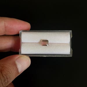 Tourmaline Rectangle Shape 6.50x 5.5 x 3.5 mm  Approximately 1.17 Carat (GTG-TOU-77)